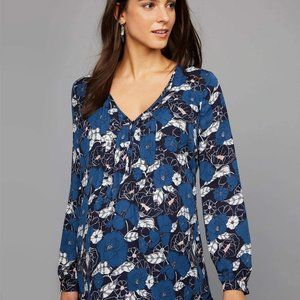A Pea in the Pod Pleated Maternity Blouse, Size Small